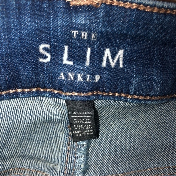 White House Black Market “The Slim Ankle” Embellished Hem Size 0 - Picture 8 of 14